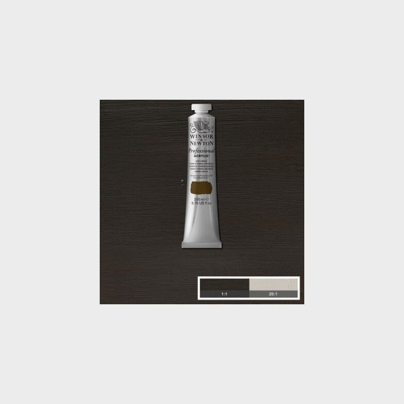Winsor & Newton - Akrylmaling - Raw Umber 200 Ml