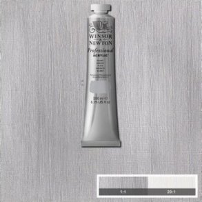 Winsor & Newton - Akrylmaling - Silver 200 Ml