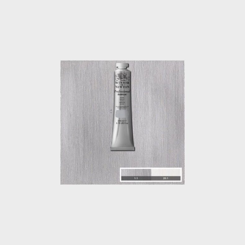 Winsor &amp; Newton - Akrylmaling - Silver 200 Ml