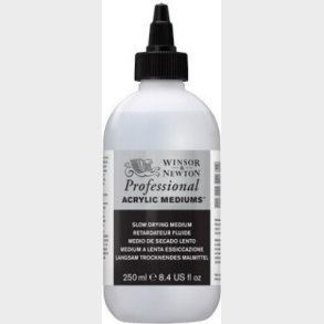 Winsor & Newton - Slow Drying Akryl Medium 250 Ml