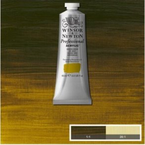 Winsor & Newton - Akrylmaling - Green Gold 60 Ml