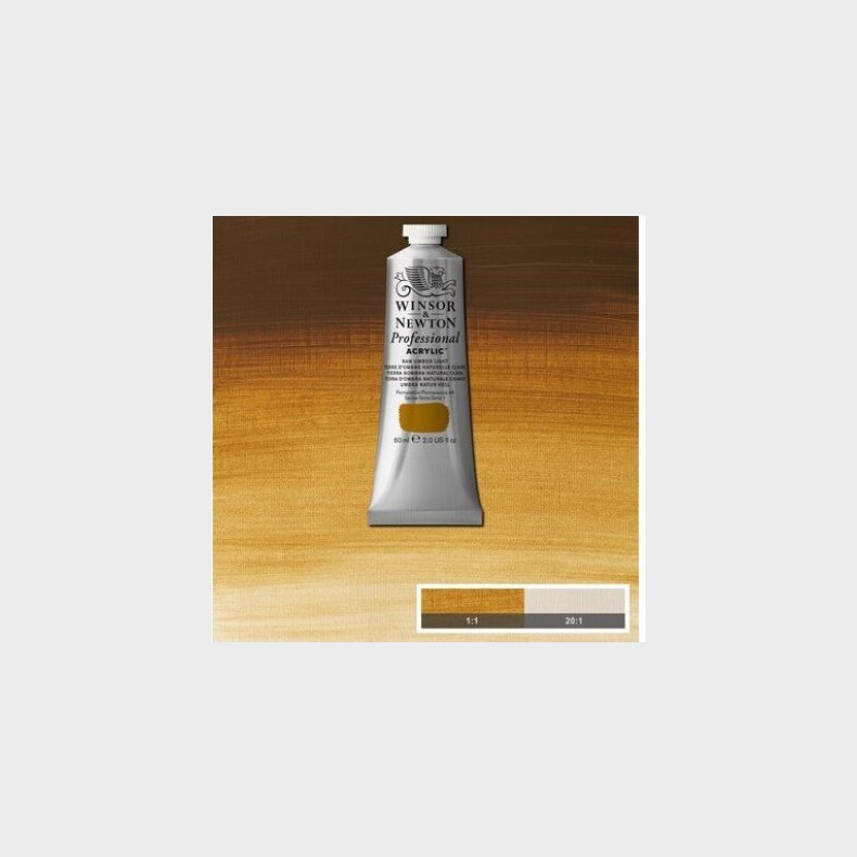 Winsor &amp; Newton - Akrylmaling - Raw Umber Light 60 Ml