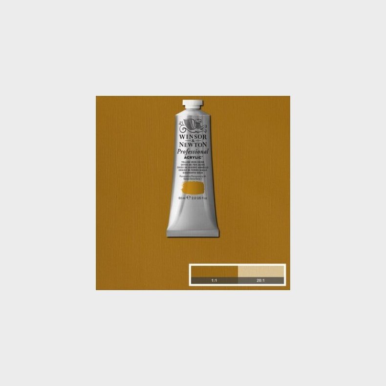 Winsor &amp; Newton - Akrylmaling - Yellow Iron Oxide 60 Ml