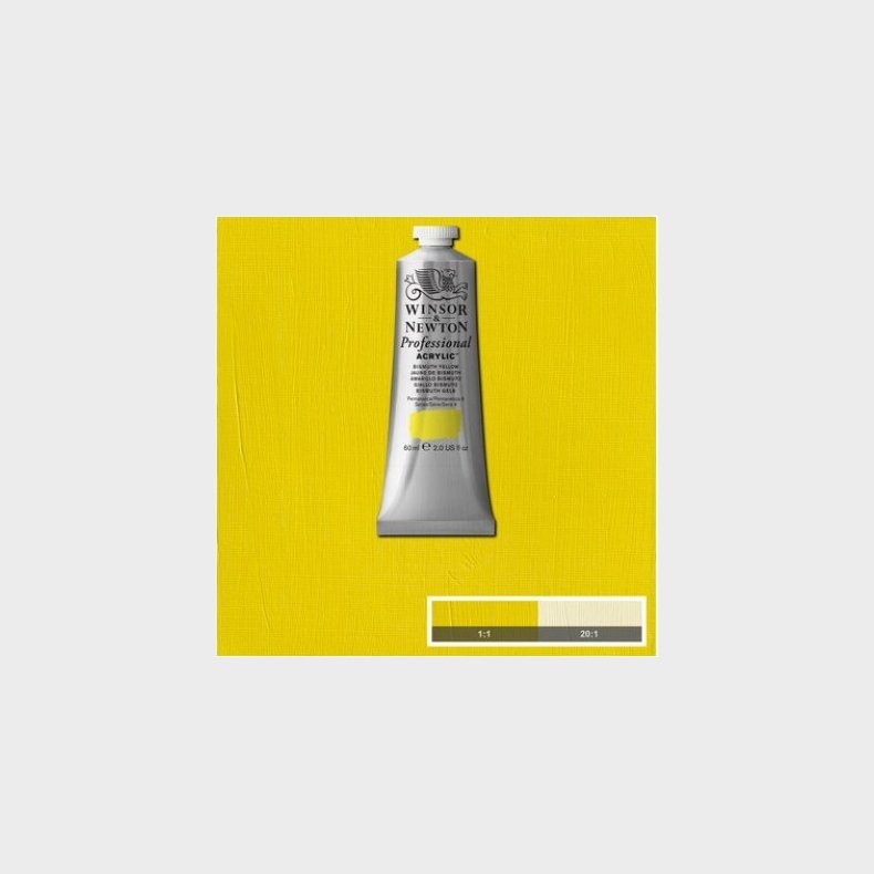 Winsor &amp; Newton - Akrylmaling - Bizmuth Yellow 60 Ml