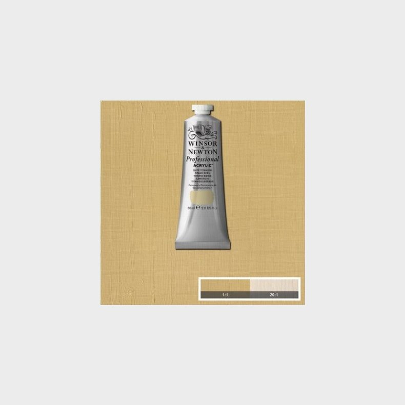Winsor &amp; Newton - Galeria Akrylmaling - Buff Titanium 60 Ml