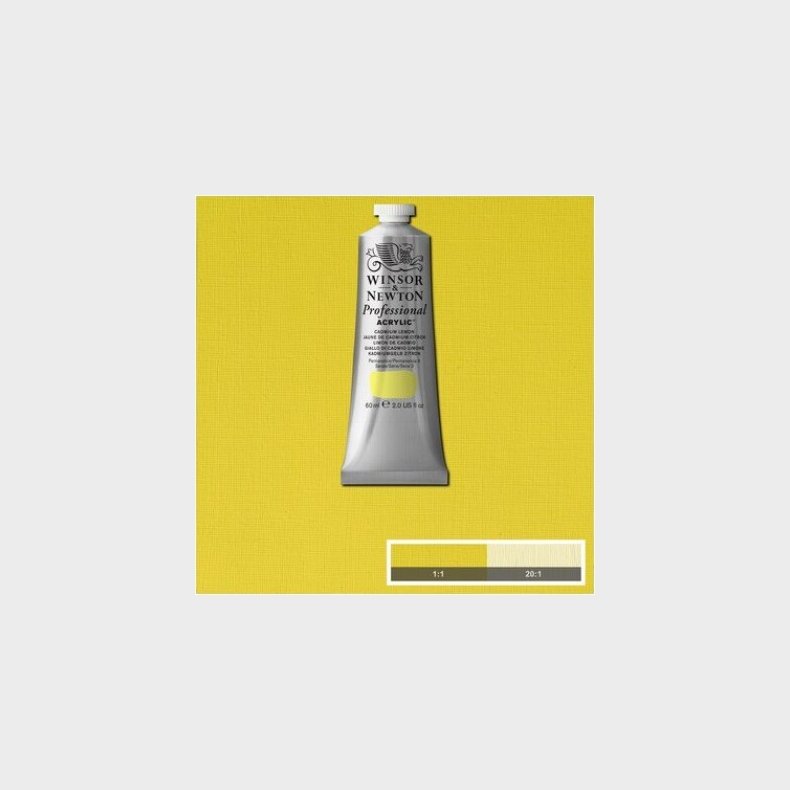 Winsor &amp; Newton - Akrylmaling - Cadmium Lemon 60 Ml