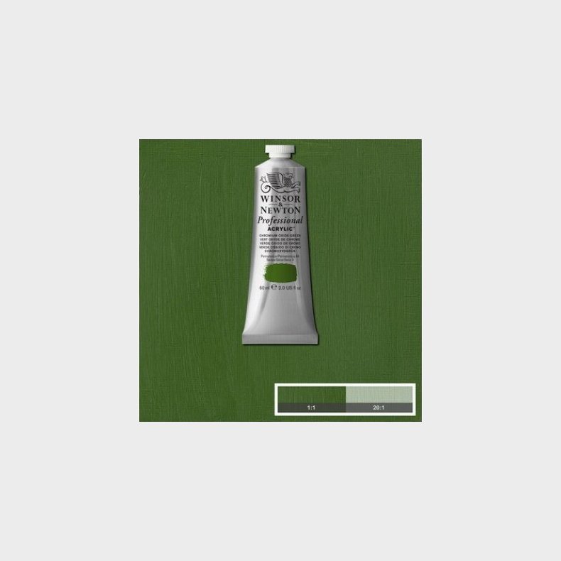 Winsor &amp; Newton - Akrylmaling - Chromium Oxide Green 60 Ml