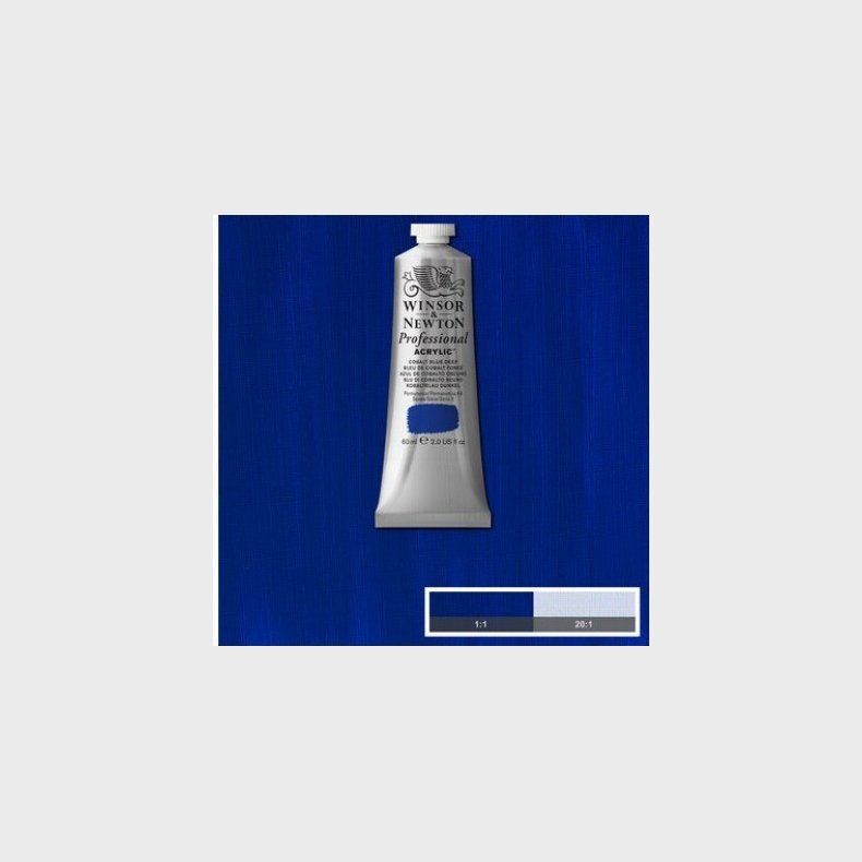 Winsor &amp; Newton - Akrylmaling - Cobalt Blue Deep 60 Ml