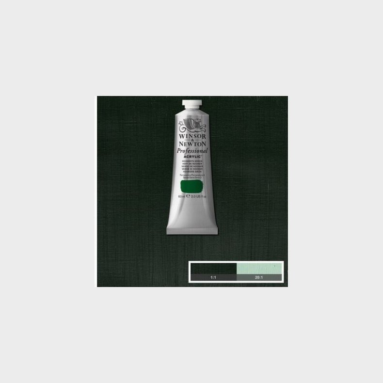 Winsor &amp; Newton - Akrylmaling - Hookers Green 60 Ml