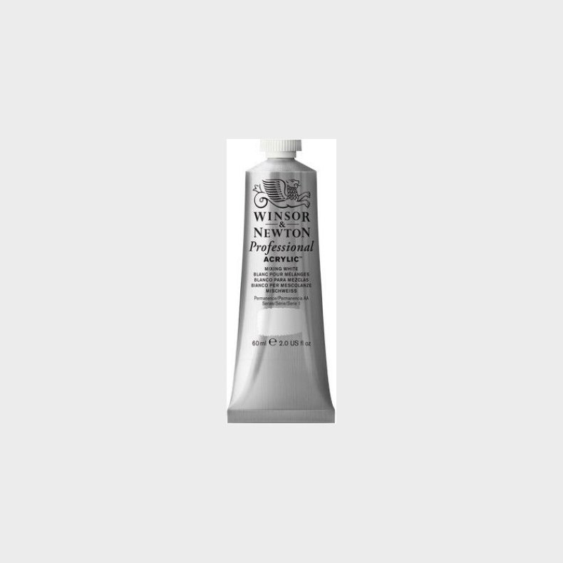 Winsor &amp; Newton - Galeria Akrylmaling - Mixing White 60 Ml