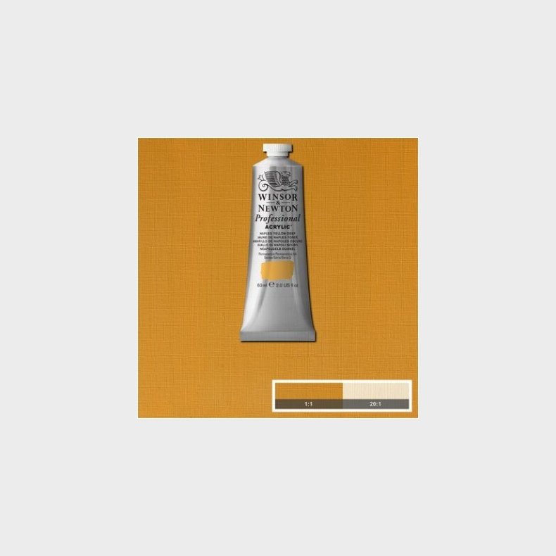 Winsor &amp; Newton - Galeria Akrylmaling - Naples Yellow Deep 60 Ml