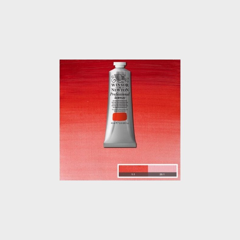 Winsor &amp; Newton - Akrylmaling - Quinacridone Red 60 Ml