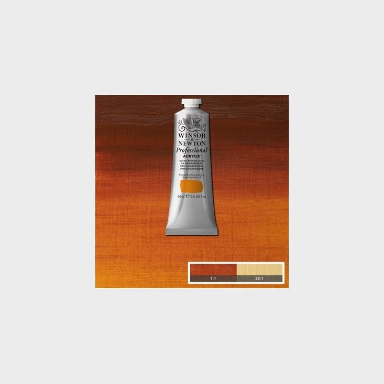 Winsor &amp; Newton - Akrylmaling - Quinacridone Gold 60 Ml