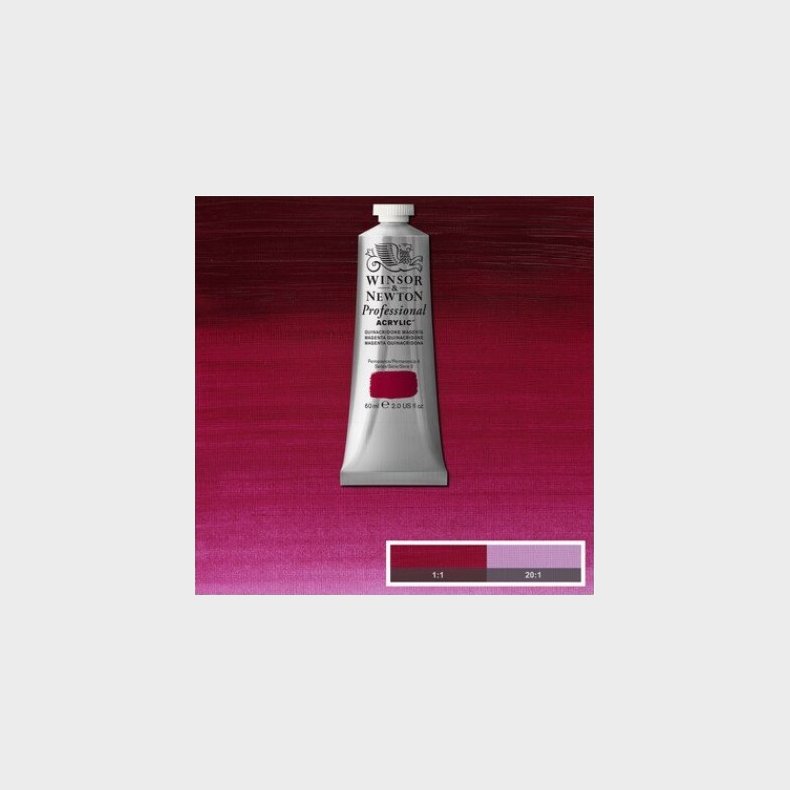 Winsor &amp; Newton - Akrylmaling - Quinacridone Magenta 60 Ml