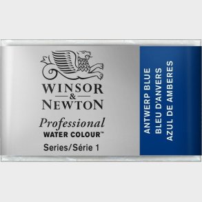 Winsor & Newton - Akvarelfarve Pan - Antwerp Blue
