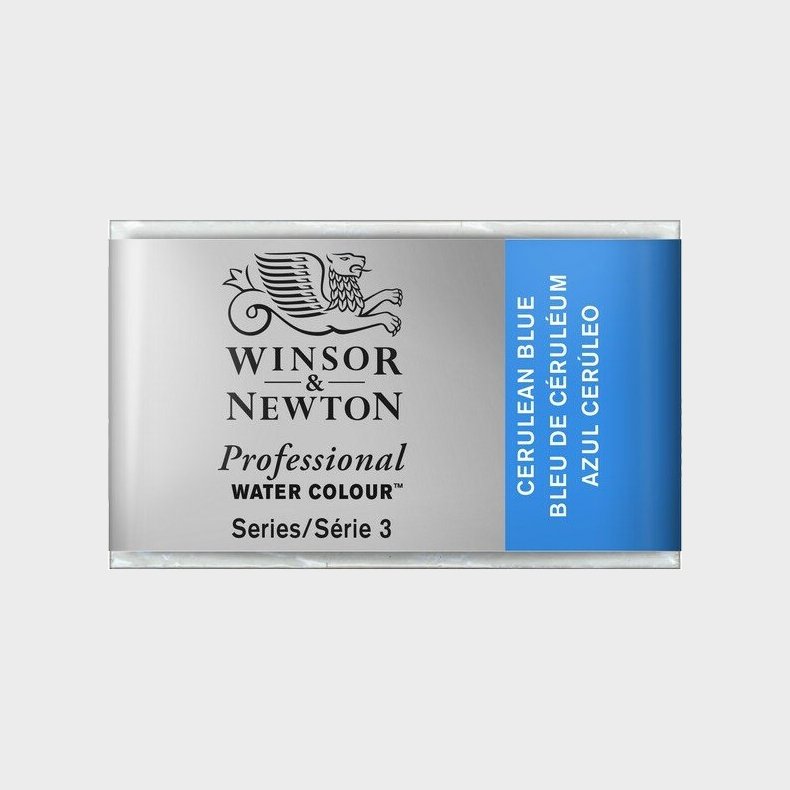 Winsor &amp; Newton - Akvarelfarve Pan - Cerulean Blue