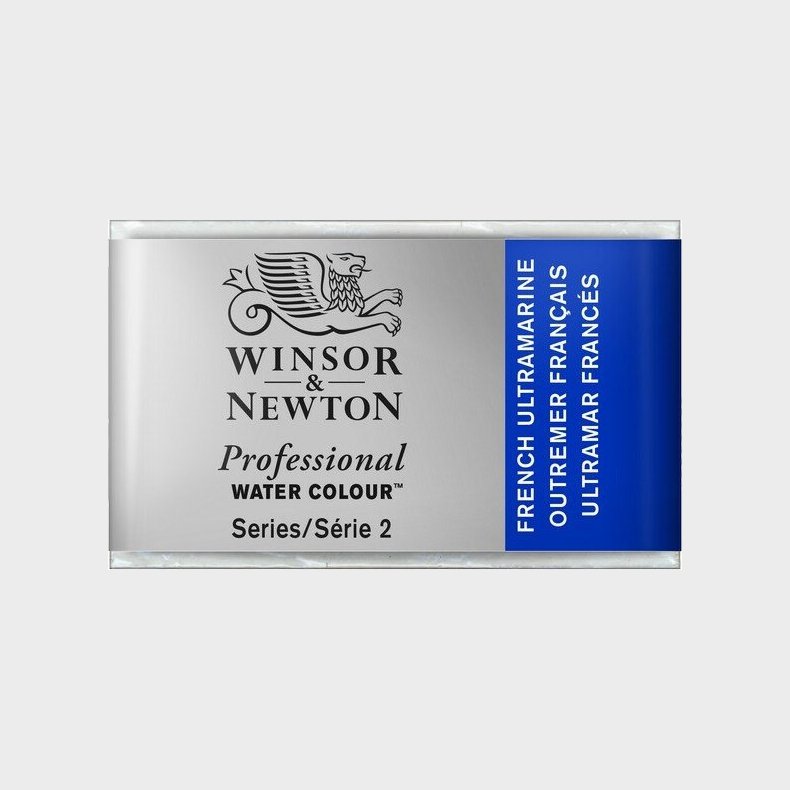 Winsor &amp; Newton - Akvarelfarve Pan - French Ultramarine