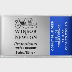 Winsor & Newton - Akvarelfarve Pan - Cobalt Blue Deep