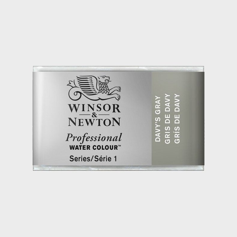 Winsor &amp; Newton - Akvarelfarve Pan - Davy's Grey