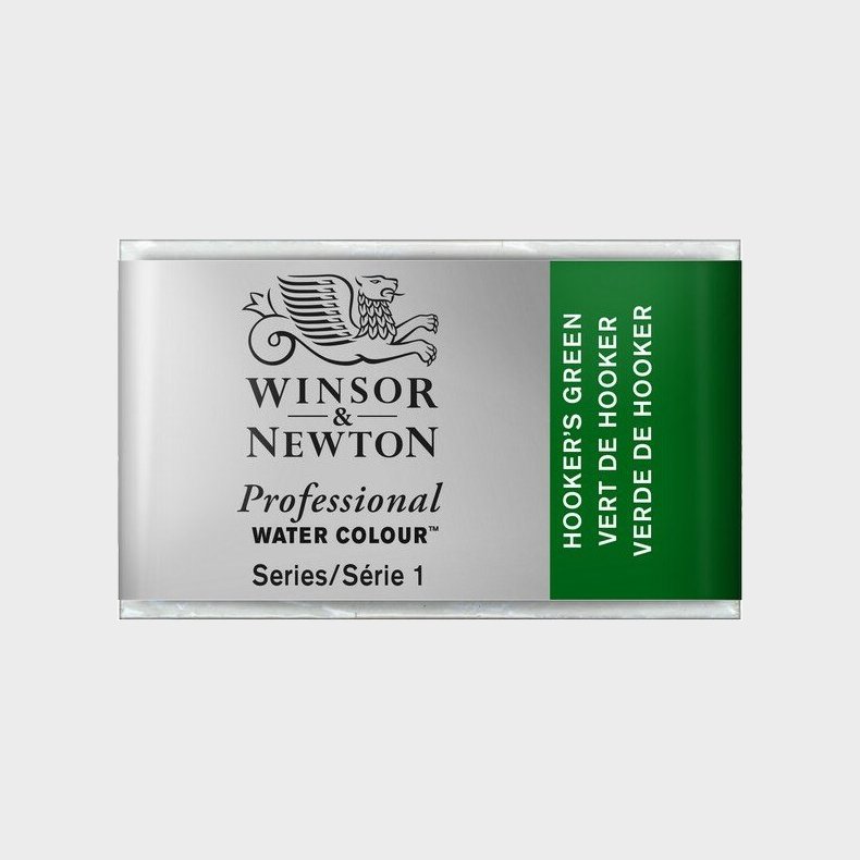 Winsor &amp; Newton - Akvarelfarve Pan - Hookers Green