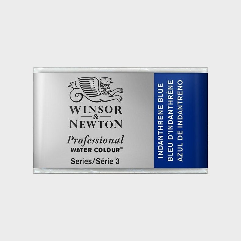 Winsor &amp; Newton - Akvarelfarve Pan - Indianthrene Blue