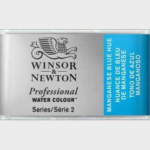 Winsor & Newton - Akvarelfarve Pan - Manganese Blue Hue