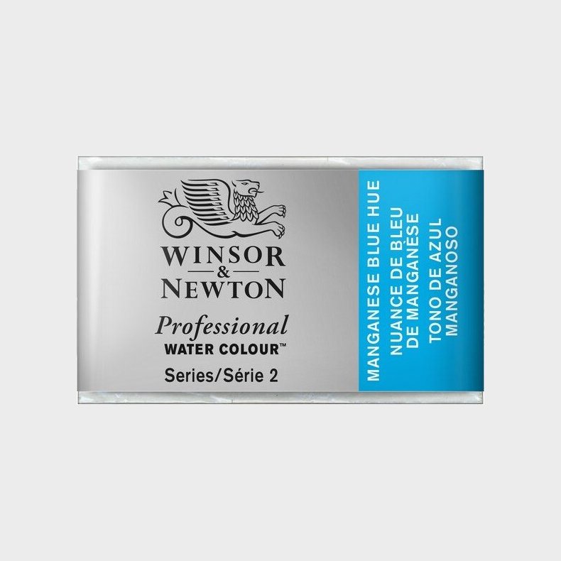 Winsor &amp; Newton - Akvarelfarve Pan - Manganese Blue Hue