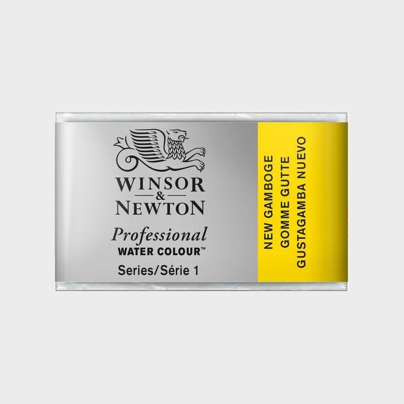 Winsor &amp; Newton - Akvarelfarve Pan - New Gamboge