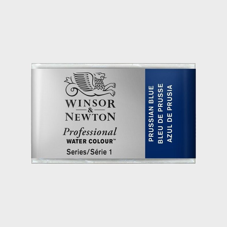 Winsor &amp; Newton - Akvarelfarve Pan - Prussian Blue