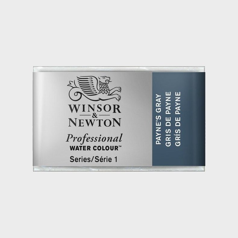 Winsor &amp; Newton - Akvarelfarve Pan - Paynes Grey