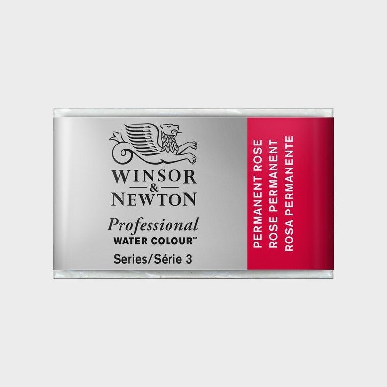 Winsor &amp; Newton - Akvarelfarve Pan - Permanent Rose