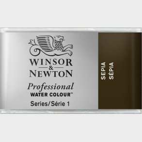 Winsor & Newton - Akvarelfarve Pan - Sepia