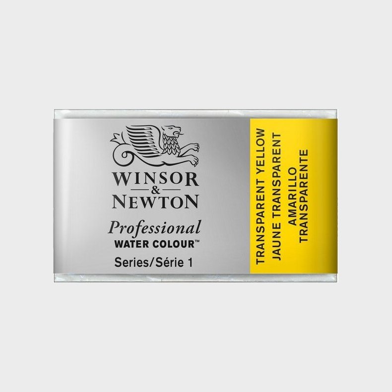 Winsor &amp; Newton - Akvarelfarve Pan - Transparent Yellow