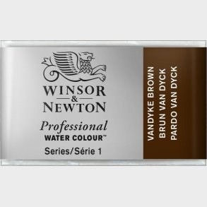 Winsor & Newton - Akvarelfarve Pan - Vandyke Brown