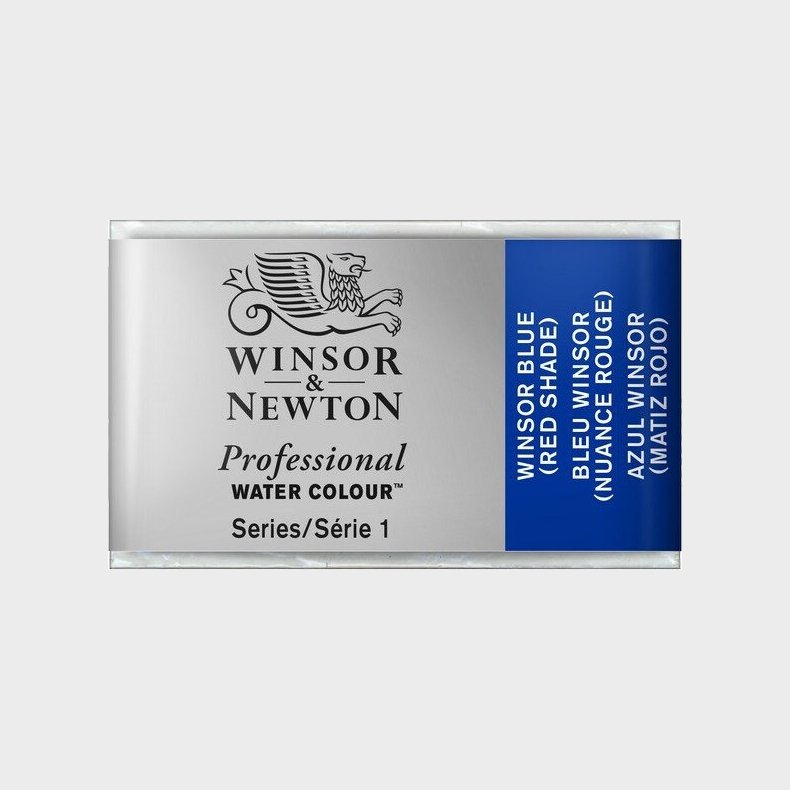 Winsor &amp; Newton - Akvarelfarve Pan - Winsor Blue Red Shade