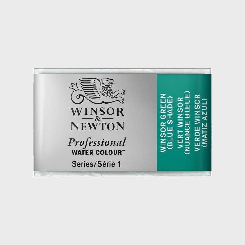 Winsor &amp; Newton - Akvarelfarve Pan - Winsor Green Blue Shade