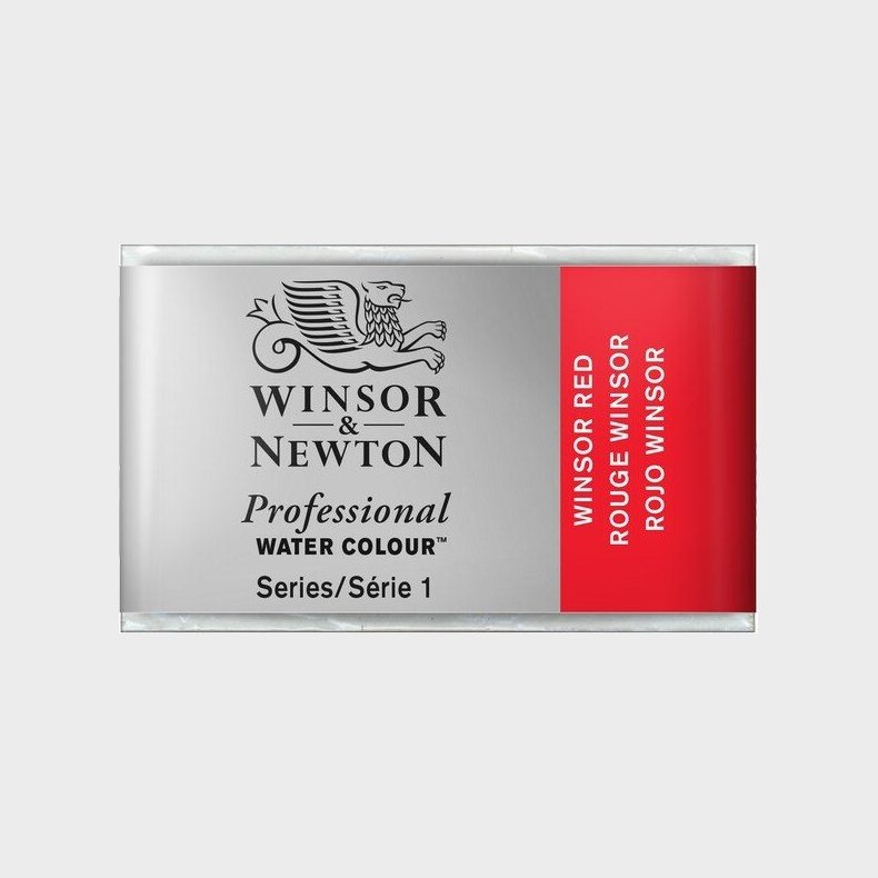 Winsor &amp; Newton - Akvarelfarve Pan - Winsor Red
