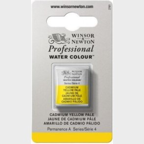 Winsor & Newton - Akvarelfarve 1/2 Pan - Cadmium Yellow Pale