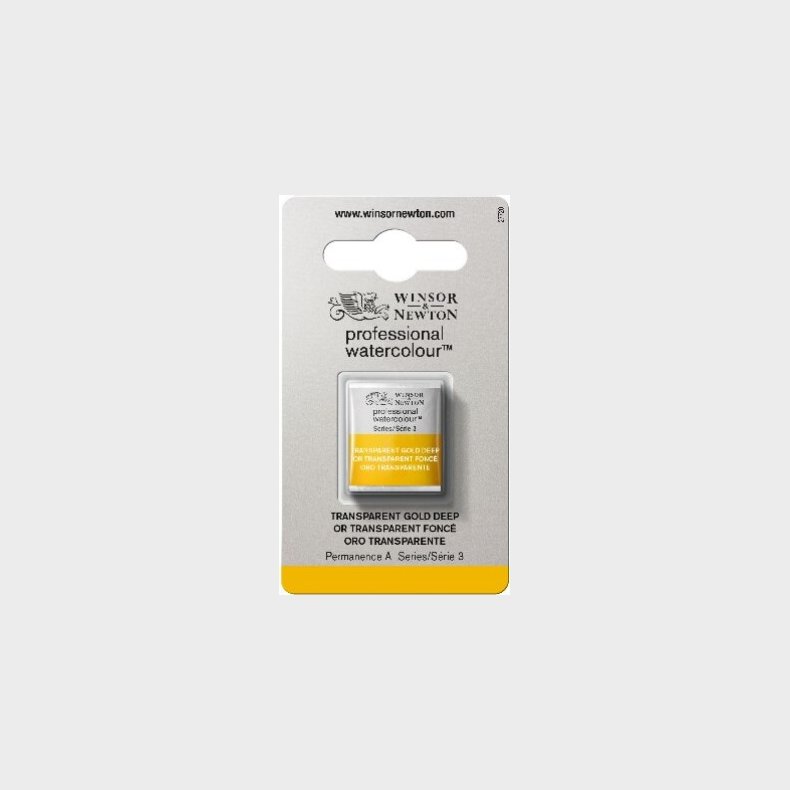 Winsor &amp; Newton - Akvarelfarve 1/2 Pan - Quinacridone Gold
