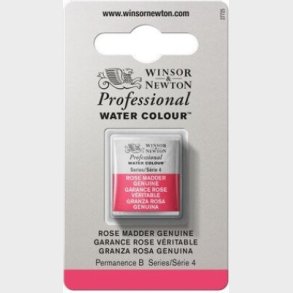 Winsor & Newton - Akvarelfarve 1/2 Pan - Rose Madder Genuine