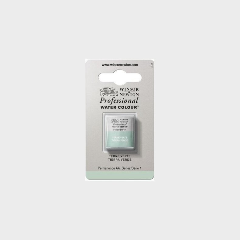 Winsor &amp; Newton - Akvarelfarve 1/2 Pan - Terre Verte