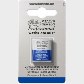 Winsor & Newton - Akvarelfarve 1/2 Pan - Ultramarine