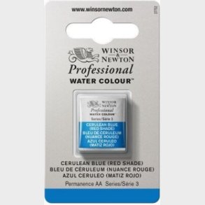 Winsor & Newton - Akvarelfarve 1/2 Blok - Cerulean Blue
