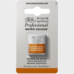Winsor & Newton - Akvarelfarve 1/2 Blok - Magnesium Brown