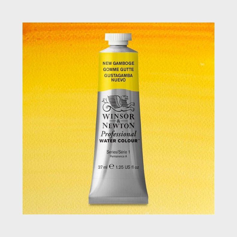 Winsor &amp; Newton - Akvarelfarve - Gamboge Gul 37 Ml