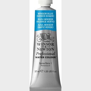 Winsor & Newton - Akvarelfarve - Winsor Blue Green Shade 37 Ml