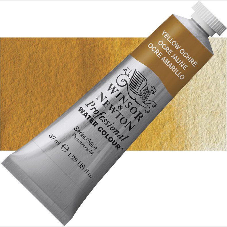 Winsor &amp; Newton - Akvarelfarve - Yellow Ochre 37 Ml