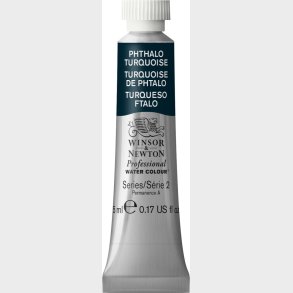 Winsor & Newton - Akvarelfarve - Phthalo Turquoise 5 Ml