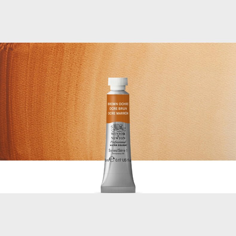Winsor &amp; Newton - Akvarelfarve - Brown Ochre 5 Ml