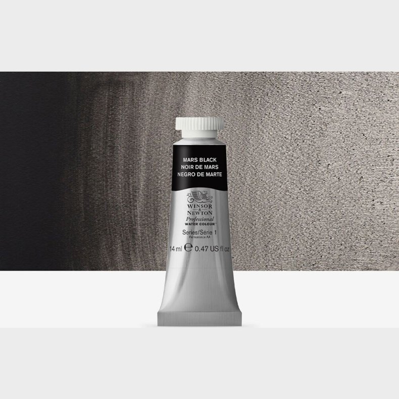 Winsor &amp; Newton - Akvarelfarve - Mars Black 14 Ml